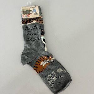 People I Love: Cats Crew Socks